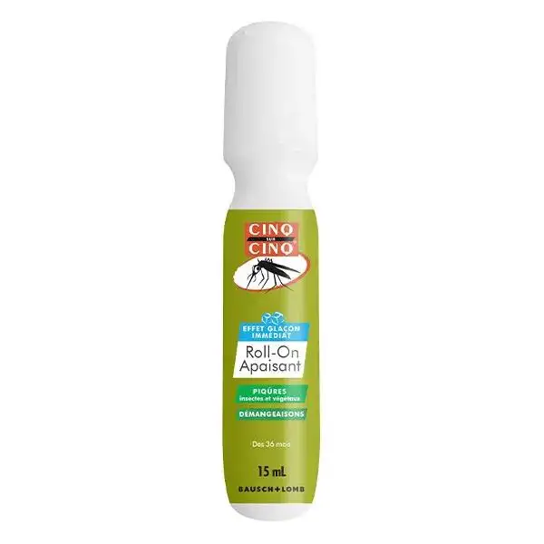 Cinq sur cinq Roll-on apaisant effet glaçon - 15 ml