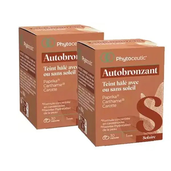 Phytoceutic Autobronzant Lot de 2 x 30 capsules