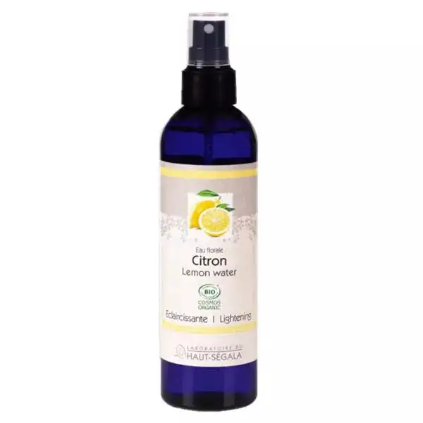 Haut Ségala Eau Florale de Citron Éclaircissante Bio 250ml