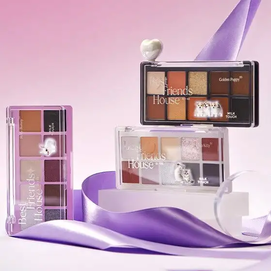 MILK TOUCH Best Friends House Eye Shadow Palette - #01 Ash Kitty