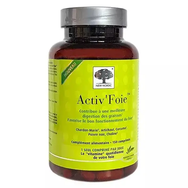 New Nordic Activ' Foie 150 comprimés
