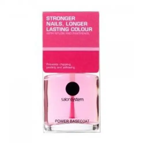 Salon System Power Basecoat Stronger Nails 15ml