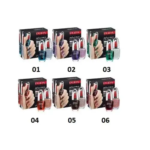 Pupa Nail Art Mania Dégradé Effet Ongles Gradient 002