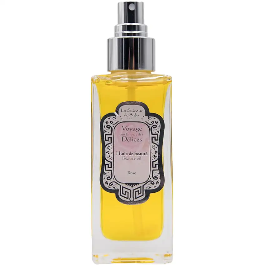 Voyage sur la Route des Délices Huile de Beauté à la Rose 200 ml