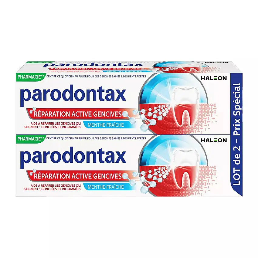 Parodontax Réparation Active Gencives bitube