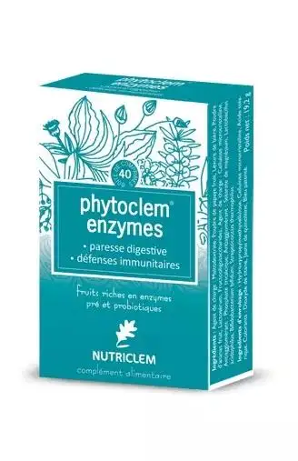 Phytoclem Enzymes Probiotix 40 comprimés