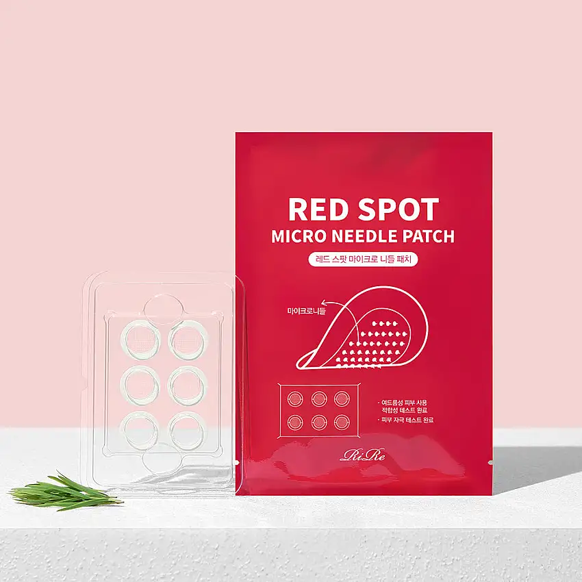 RIRE Red Spot Micro Needle Patch x12