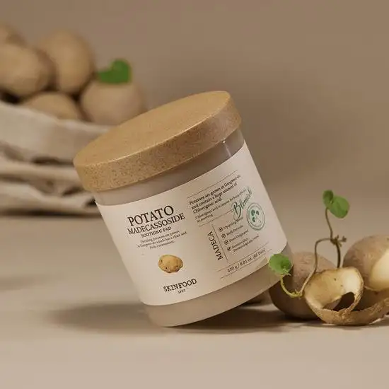 SKINFOOD Potato Madecassoside Soothing Pad - #60p 250g