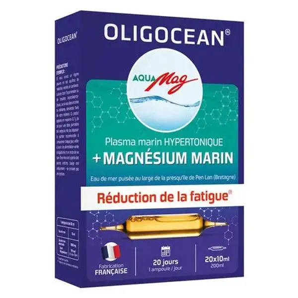 Superdiet Oligocean Aquamag Programme 20 ampoules 10ml