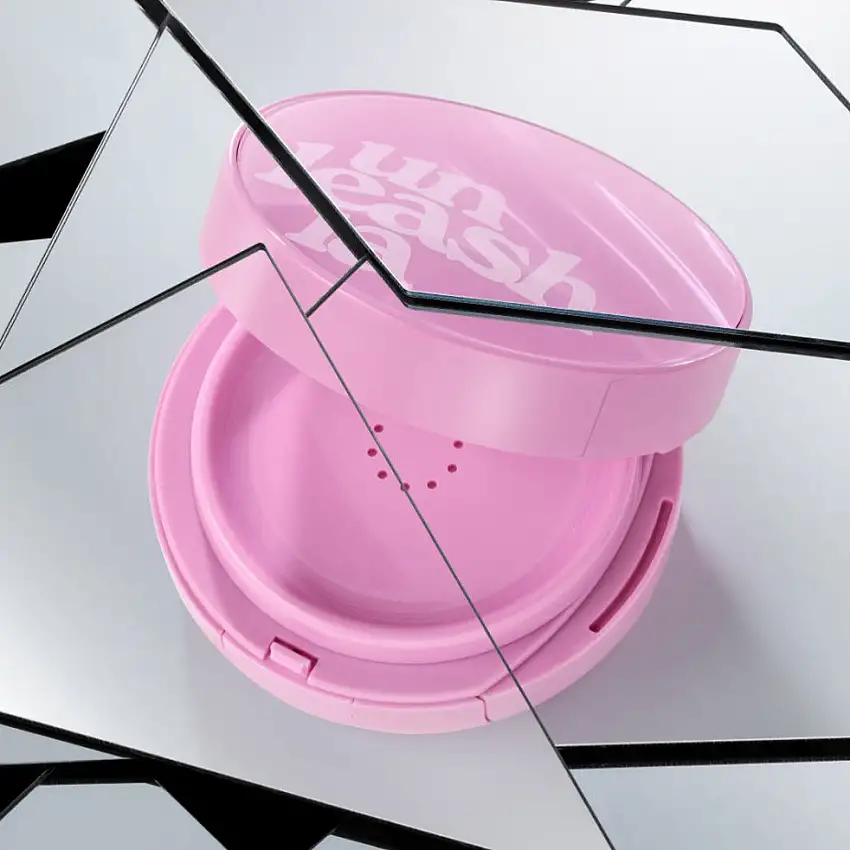 UNLEASHIA Don't Touch Glass Pink Cushion - Cushion / #21N Hyaline