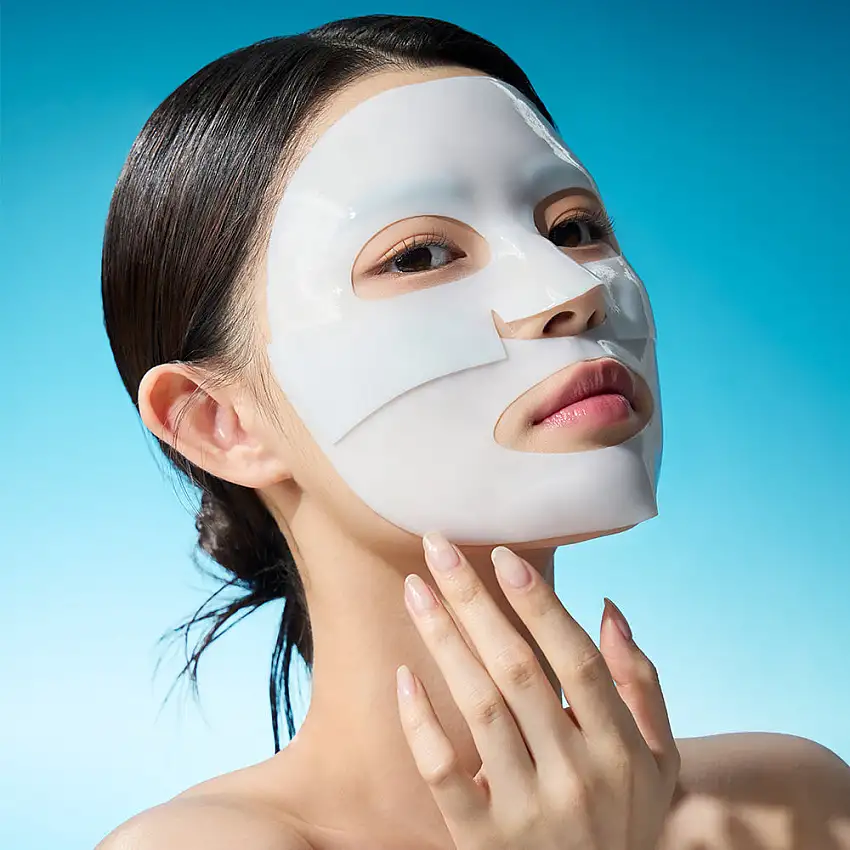 WELLAGE Real hyaluronic Glow Booster PDRN Mask 5 Sheets