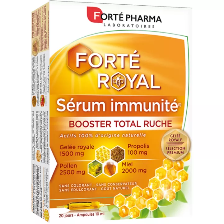 Forté Royal Sérum Immunite 20 Ampoules de 10ml