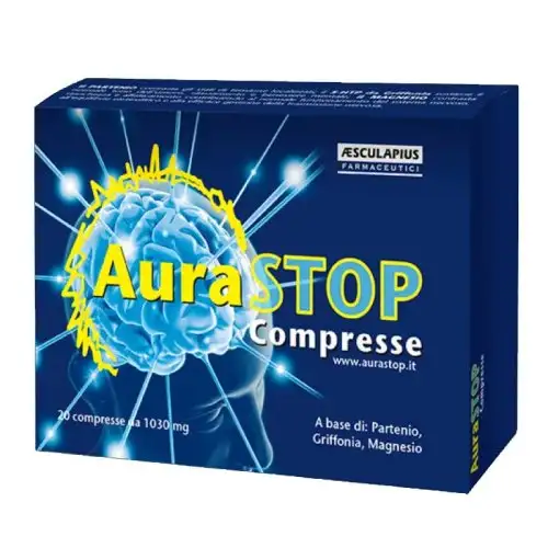 Aesculapius Farmaceutici Aurastop Complément Alimentaire 20 Comprimés