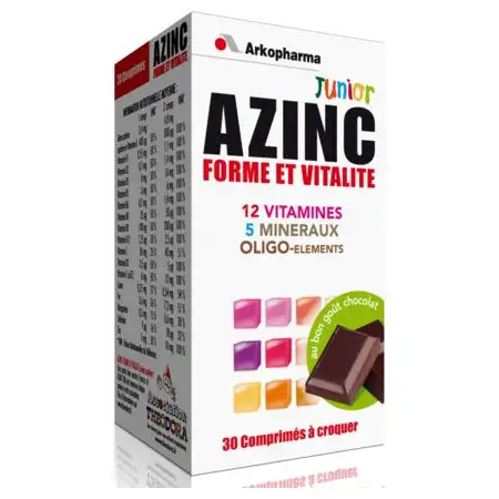Azinc Optimal Junior goût Chocolat