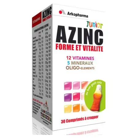Azinc Optimal Junior goût Cola