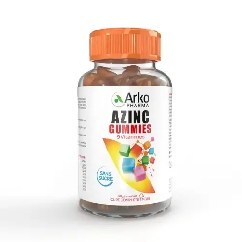 ARKOPHARMA - Azinc Gummies Vitamines 60 gommes