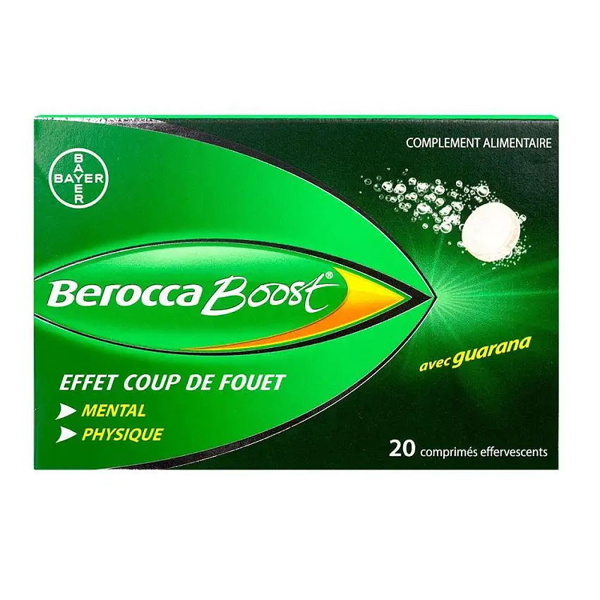 Bayer - Berocca Boost - 20 comprimés effervescents