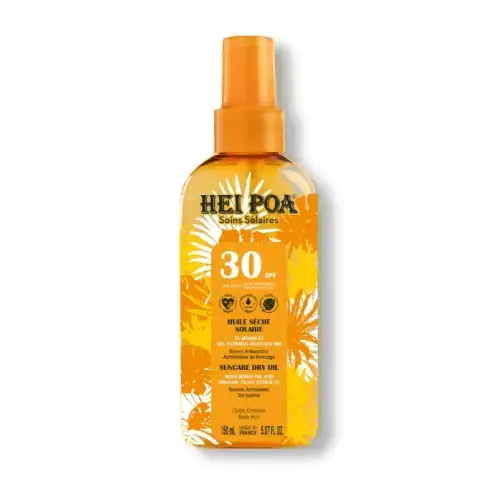 HEI POA - Huile sèche solaire - SPF30 - Monoï -  150ml