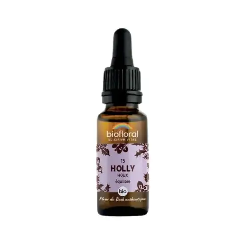 BIOFLORAL Équilibre - Fleur de Bach BIO Houx (15) - 20ml