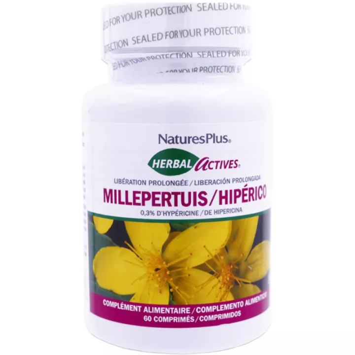 Natures Plus Millepertuis 233 mg 60 comprimés