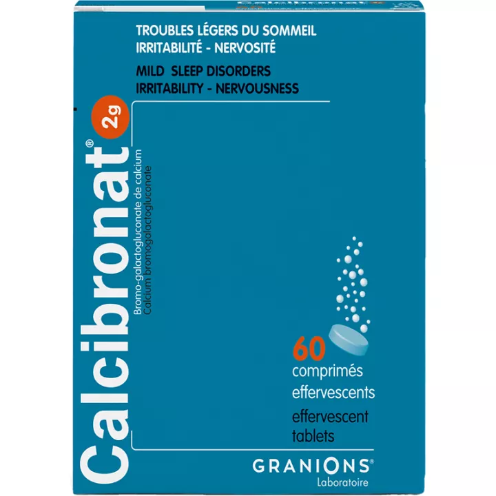 Calcibronat Granions Calcium 60 comprimés pour le stress
