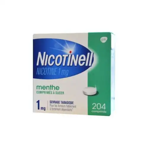 NICOTINELL Menthe 1 mg (204 comprimés à sucer)