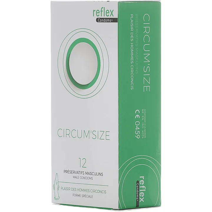 Circum'size 12 préservatifs pour circonsis Reflex