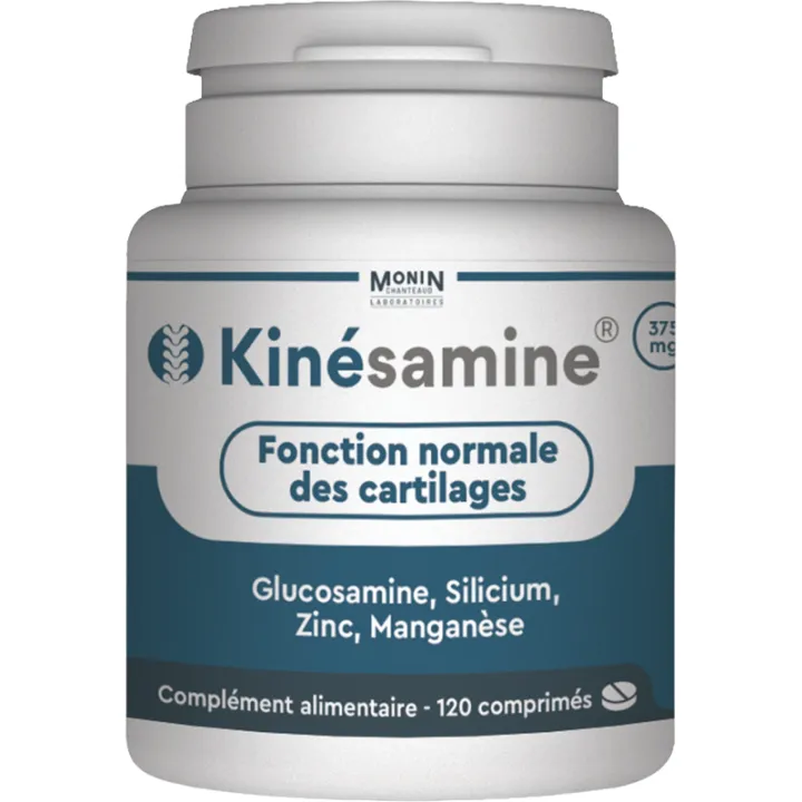 Monin Kinésamine 375 mg Cartilages 120 comprimés