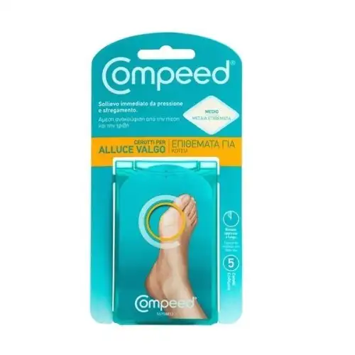 COMPEED Patchs Hallux Valgus 5 pièces