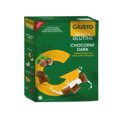 GIUSTO S/G CHOCOPAF DARK 250G
