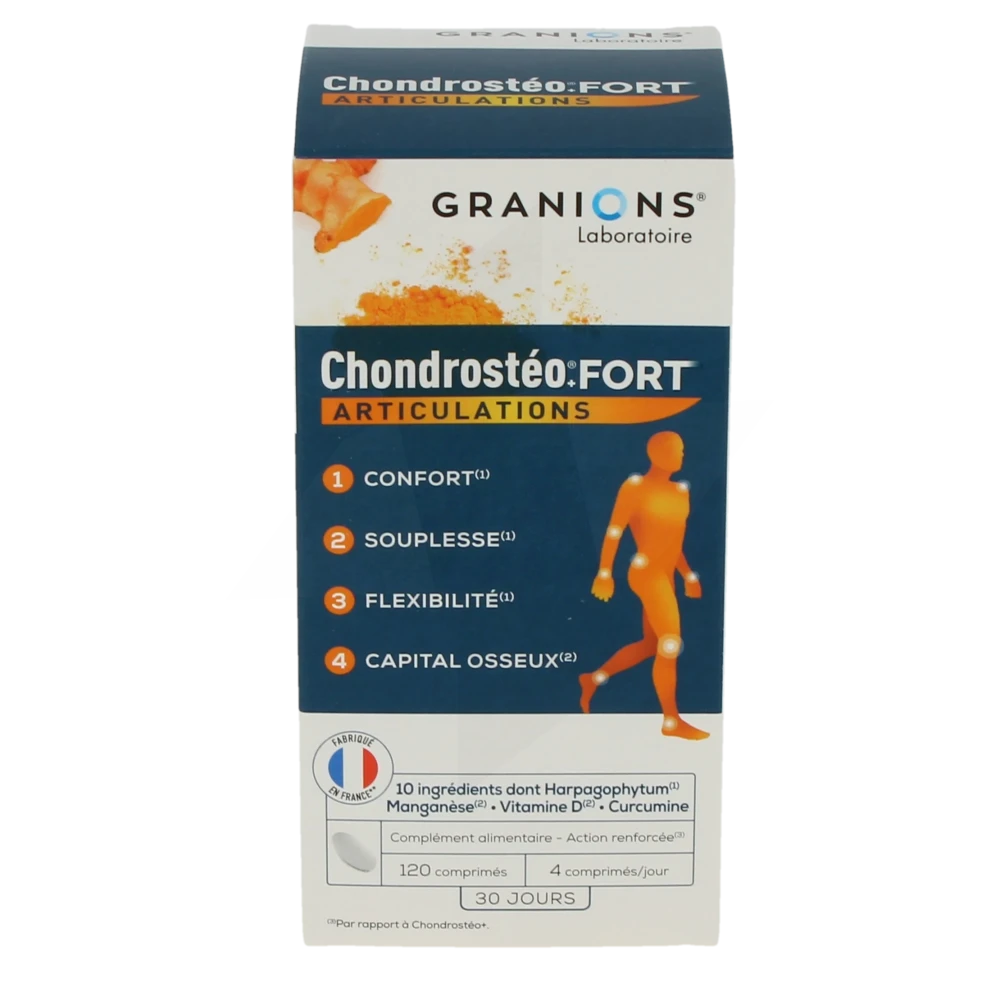 Chondrosteo + Fort Comprimés Boîte De 120