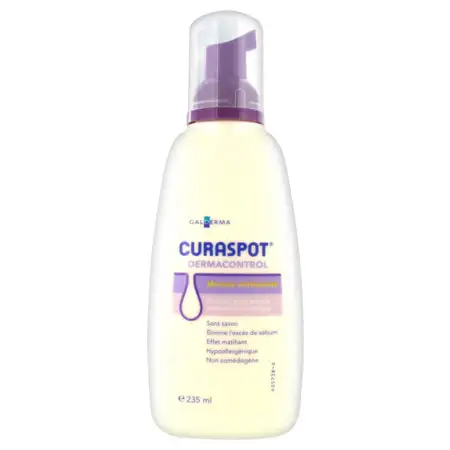 Curaspot Galderma Mousse Nettoyante, 235 ml