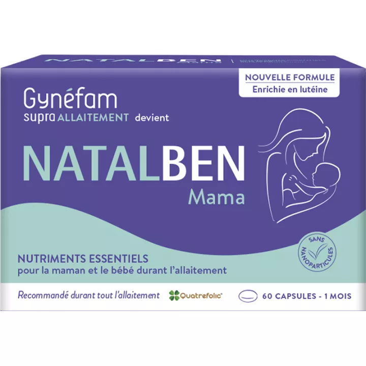 Natalben Mama (Gynefam) Allaitement 60 capsules