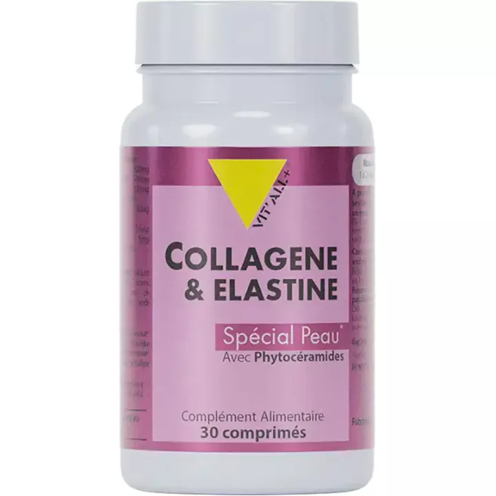 Vitall+ Collagène & Élastine Spécial Peau 30 comprimés