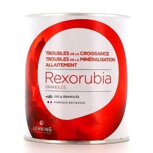 REXORUBIA Minéralisation 350g (granulés) Homéopathie Lehning