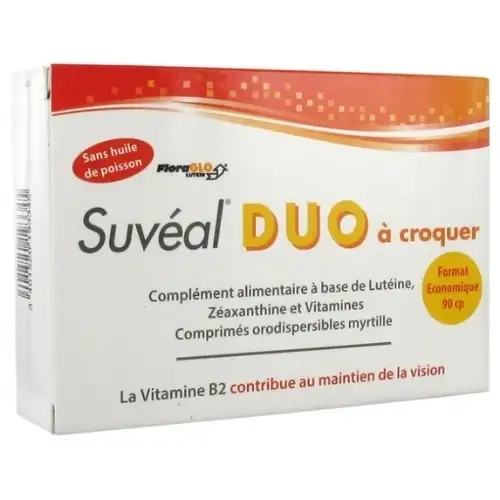Suvéal Duo 90 comprimés à croquer