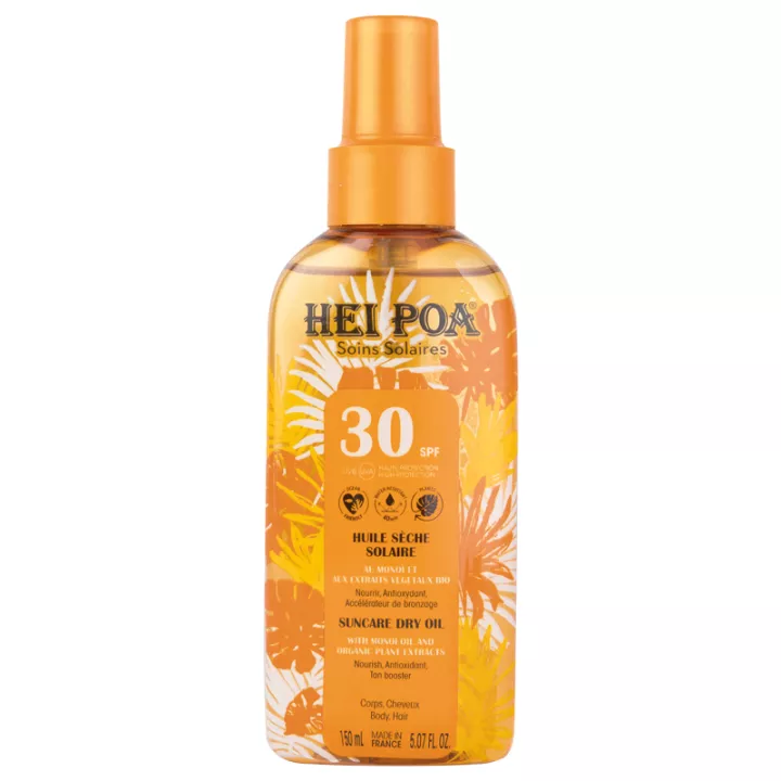 Hei Poa Huile Sèche Solaire SPF30 150 ml