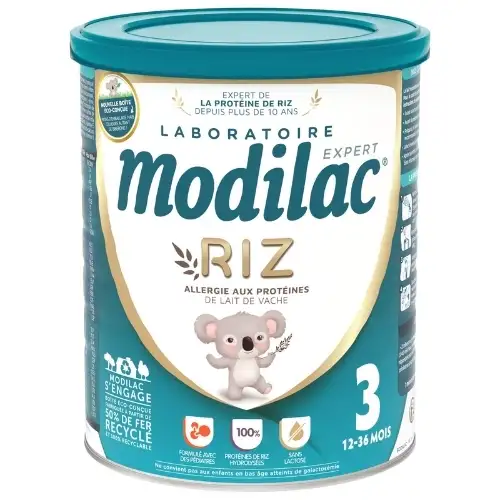Modilac Expert Riz Lait 3ème  Age 800 g