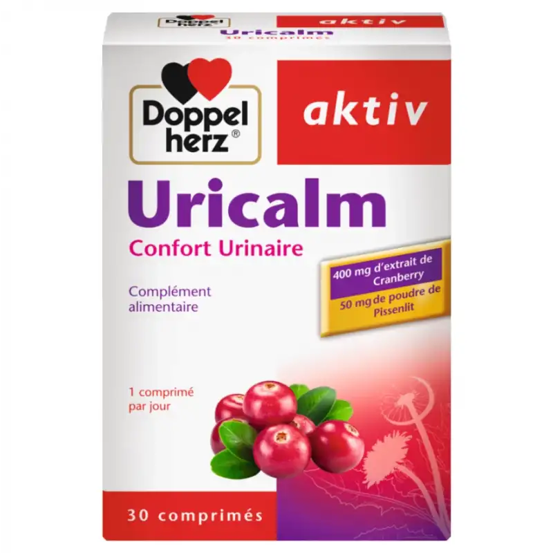 DOPPEL HERZ AKTIV Uricalm | 30 comprimés