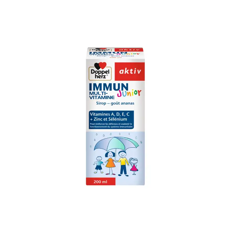 DOPPEL HERZ IMMUN multivitamines Junior sp | 200 ml