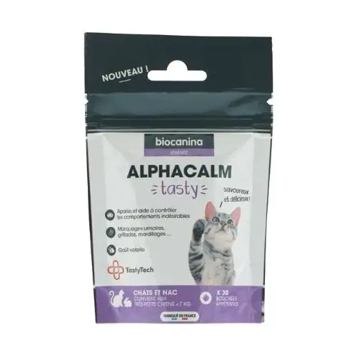 BIOCANINA - Alphacalm Tasty Chats et NAC 30 bouchées