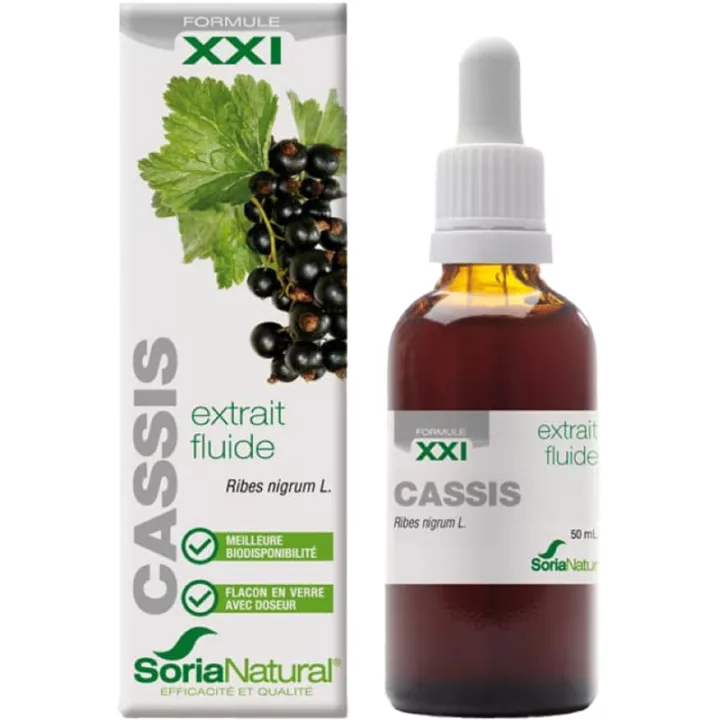 Soria Natural Cassis Extrait fluide 50ml