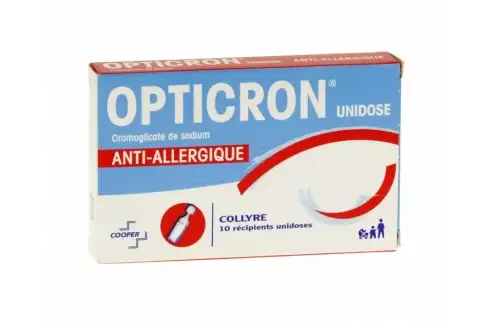 OPTICRON Collyre Boite de 10 unidoses