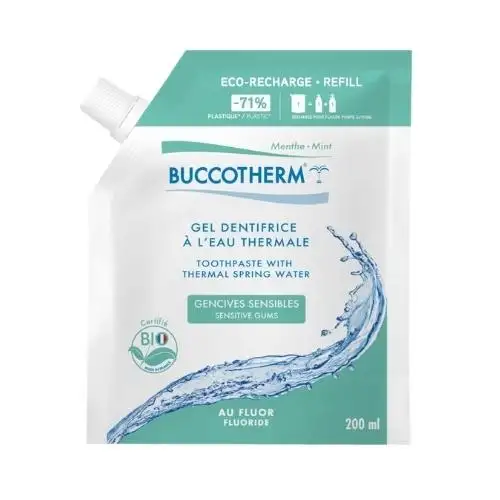 Buccotherm Gel Dentifrice Gencives Sensibles Éco-Recharge 200 ml