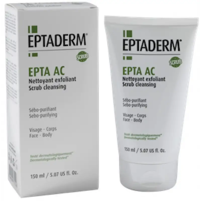 EPTADERM EPTA AC nettoyant exfoliant 150 ml