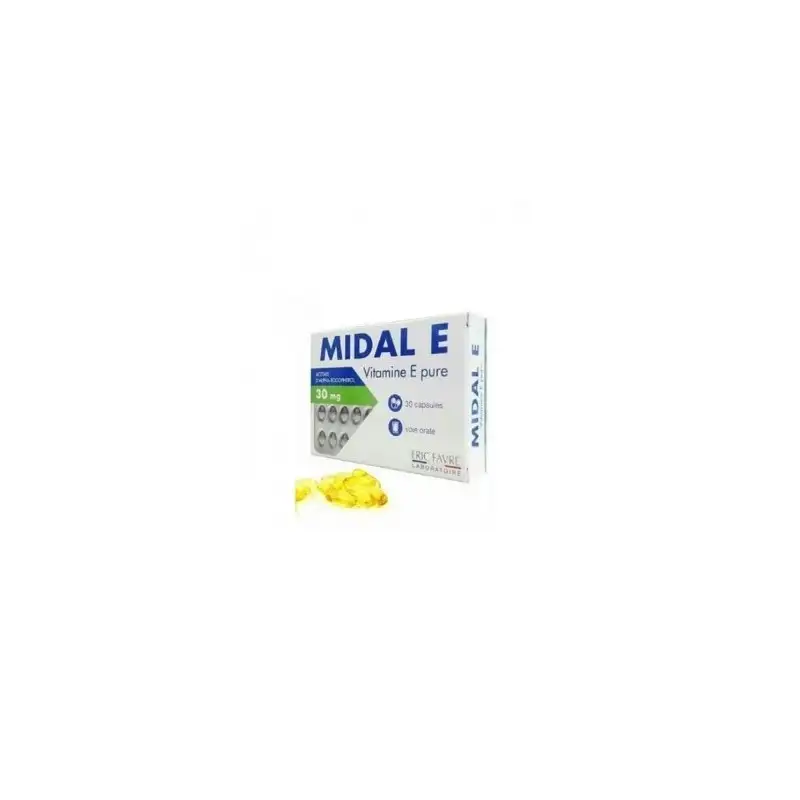 ERIC FAVRE midal E | 30 capsules