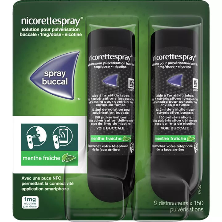 Nicorette Spray 1mg/dose Solution Buccale