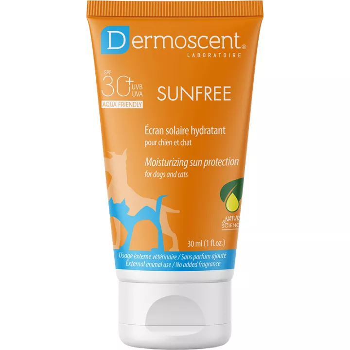 Dermoscent SunFree Crème solaire Chien Chat