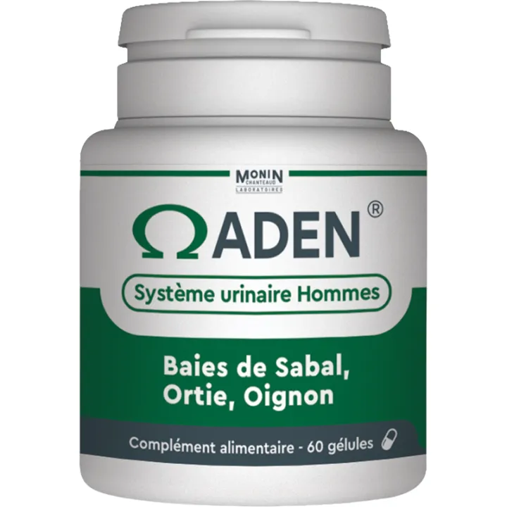 Monin Aden Homme Confort Urinaire Homme 60 gélules