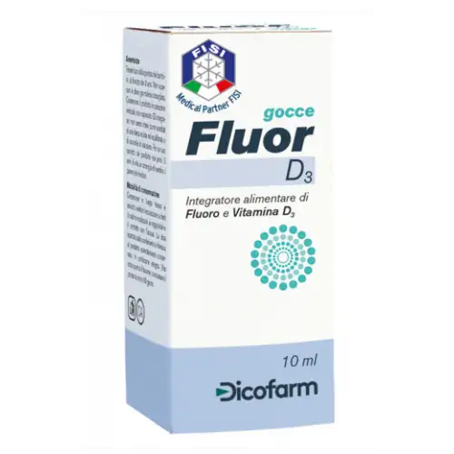 Fluor D3 Gouttes Dicofarm 10ml